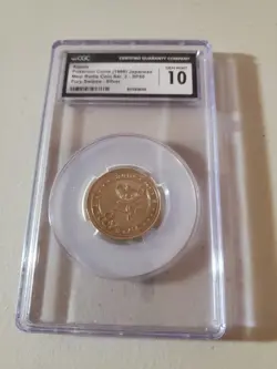 Aipom Pokemon Coins (1999) Japanese Meiji Battle Coin Ser. 2 SP60 CGC 10 - Image 1
