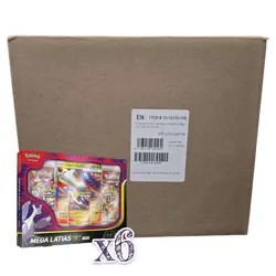 Pokemon Mega Evolution Mega Latias EX Box factory sealed Case Of 6 - Image 1