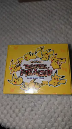 Pokemon Electric PIKACHU Database Box - Complete Set! Sealed Box - Image 2
