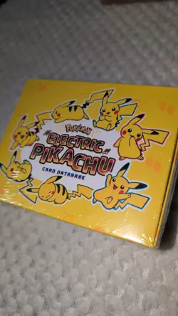 Pokemon Electric PIKACHU Database Box - Complete Set! Sealed Box - Image 4