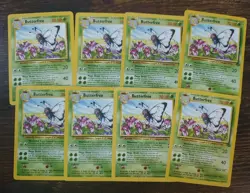Butterfree Unlimited 33/64 Uncommon Jungle Pokemon Lot Of 8x - Image 1