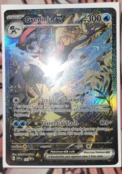 Greninja EX SVP 132 Pokemon TCG Promo - Full Art Holo Near Mint NM - Image 4