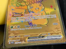 Pikachu ex 179/131 - Gold Hyper Rare - Pokemon TCG: Prismatic Evolutions - NM - Image 3