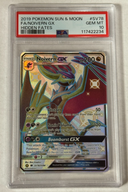 Noivern GX Full Art Shiny Vault PSA 10 GEM 2019 Pokemon Hidden Fates #SV78/SV94 - Image 1