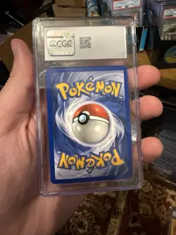 2000 POKEMON BLACK STAR PROMO HOLO POKEMON LEAGUE #9 MEW CGC 10 GEM MINT - Image 2