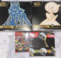 Mega Evolution Pokemon Center Etb X2 Enhanced Booster Box Booster Bundle - Image 1