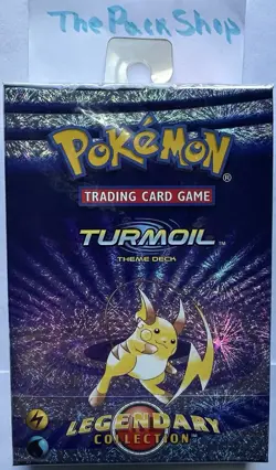 Pokemon Legendary Collection Turmoil Theme Deck Factory Sealed WOTC Vintage - Image 1