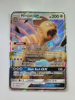 Persian GX - Unbroken Bonds - 149/214 - Half Art Ultra - Pokemon - Image 1