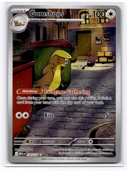 Gumshoos ME01: Mega Evolution - Pokemon NM 153/132 - Image 1