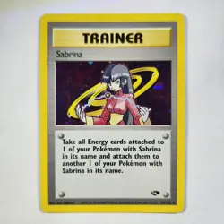 Sabrina 20/132 - Holo Rare -Pokemon TCG - Gym Challenge - NM - Image 1