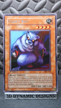 | Yugioh Giant Rat MRL-079 1st Edition Rare Magic Ruler NM-/VLP 🔥 | - Image 1