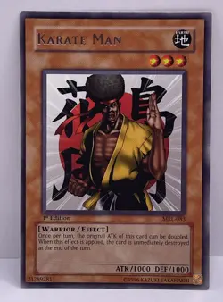 Yu-Gi-Oh! TCG Karate Man Magic Ruler MRL-083 1st Edition Rare - Image 1