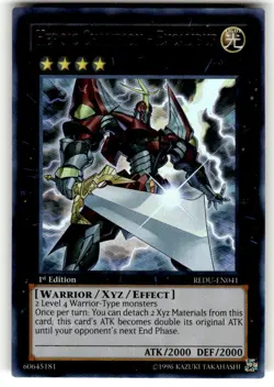 Yugioh Heroic Champion - Excalibur REDU-EN041 Ultra Rare 1st Edition NM - Image 1