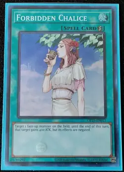 Forbidden Chalice Yu-Gi-Oh! OP19-EN011 Super Rare - Image 1