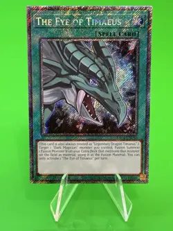 Yu-Gi-Oh Quarter Century Stampede The Eye Of Timaeus PSR RA04-EN192 NM!!! - Image 1