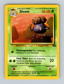 Pokemon Card Jungle Gloom 37/64 Uncommon Unlimited NM - Image 1