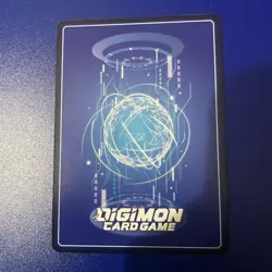 WarGreymon BT14-101 Blast Ace (Secret Rare) Digimon Card - Image 2