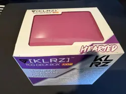 GemTech Hearted Deck Box - KLRZ Style - TCG Card Storage - Brand New - Image 3