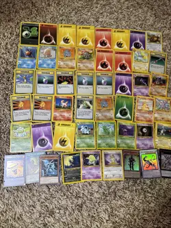 Pokemon Vintage Card Lot 48 Cards All 1998-2000 Era. - Image 1
