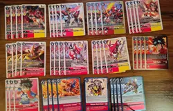 Digimon Card Game TCG Xros Heart Deck Archetype Bundle (See images/Description) - Image 1