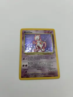 Pokemon TCG Mewtwo Base Set Holo Unlimited Rare Card 10/102 - Image 2