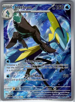 Inteleon - 142/132 ME01: Mega Evolution - Pokemon Card - NM - Image 1