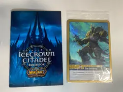 World of Warcraft TCG Assault On Icecrown Citadel Raid Deck SEALED CARDS. - Image 4