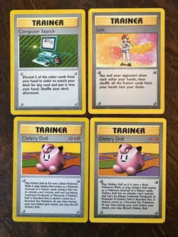 Lot of 8 Rare Pokemon TCG Trainer Cards - Image 1