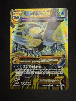 Primal Kyogre EX Full Art Holo Ultra Rare Card 96/98 XY-Ancient Origins NM+ - Image 2