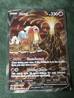 Entei v GG36/GG70 Crown Zenith: Galarian Gallery Ultra Rare Holo Card - Image 1