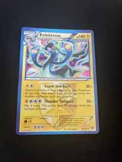 Eelektross 33/101 Near Mint Holo Ultra Rare Pokemon Cards Plasma Blast Vintage - Image 1
