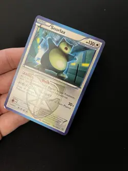 Snorlax 101/135 LP Pokemon Cards Non Holo Rare Vintage Plasma Storm - Image 2