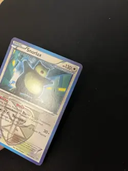 Snorlax 101/135 LP Pokemon Cards Non Holo Rare Vintage Plasma Storm - Image 3