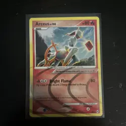 Arceus AR3 Platinum: Arceus Holo Rare Pokemon Card NM - Image 1