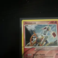 Arceus AR3 Platinum: Arceus Holo Rare Pokemon Card NM - Image 2