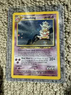 Pokemon Neo Genesis Slowking Holo Card #14/111 2000 - Image 1