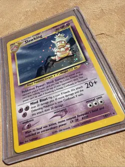 Pokemon Neo Genesis Slowking Holo Card #14/111 2000 - Image 3