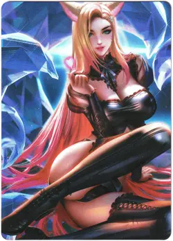 ACG Hentai sexy Card - K/DA Ahri - League of Legends - Full Art sexy waifu ¥¥ - Image 1
