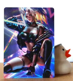 ACG Hentai sexy Card - K/DA Akali - League of Legends - Full Art sexy waifu ¥¥ - Image 4