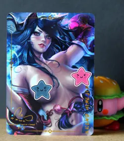 ACG VERY Sexy Card - Ahri - League of Legends - sexy waifu O-O - Image 1