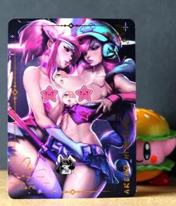 ACG VERY Sexy Card - Lux & Miss Fortune in love - League of Legend - waifu O-O - Image 1