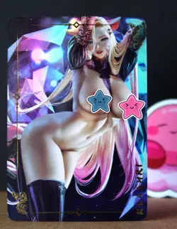 ACG VERY Sexy Card - K/DA Ahri - League of Legends - Foil sexy waifu +_+ - Image 1