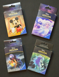Ravensburger Disney Lorcana Trading Card Game: 65-Card Sleeves Pack Selection - Image 1
