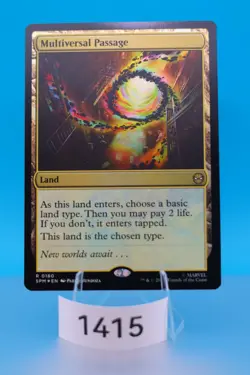 MTG Multiversal Passage Marvel's Spider-Man Foil #180 - Image 1