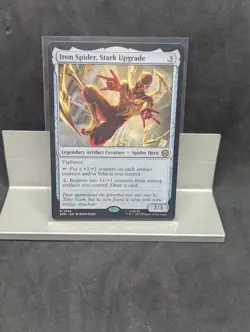 Iron Spider, Stark Upgrade X1 NM Marvel's Spider Man MTG - Image 1
