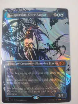 Jin-Gitaxias, Core Augur Halo Foil March of the Machine: Multiverse Legends Foil - Image 1