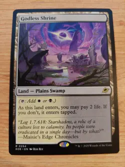 Godless Shrine - 0254 (Edge of Eternities) - Near Mint NM - Rare - Image 1