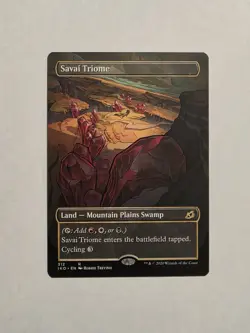 Savai Triome - Showcase - Ikoria - Near Mint - MTG - Image 1
