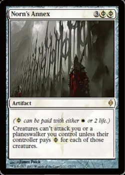 MTG Norn's Annex, New Phyrexia, Heavily Played, English - Image 1