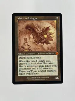 The Brothers' War: Retro Frame Artifacts Magic: The Gathering Wurmcoil Engine - Image 1